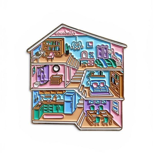 Cocobelly Dollhouse Soft Enamel Pin Magnet