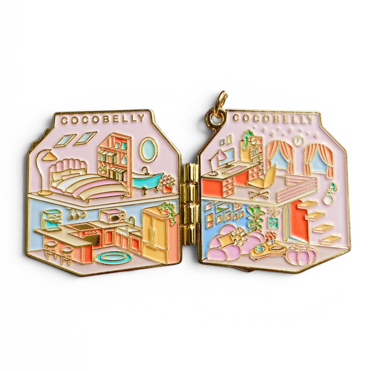 Milk Carton Dollhouse Keychain