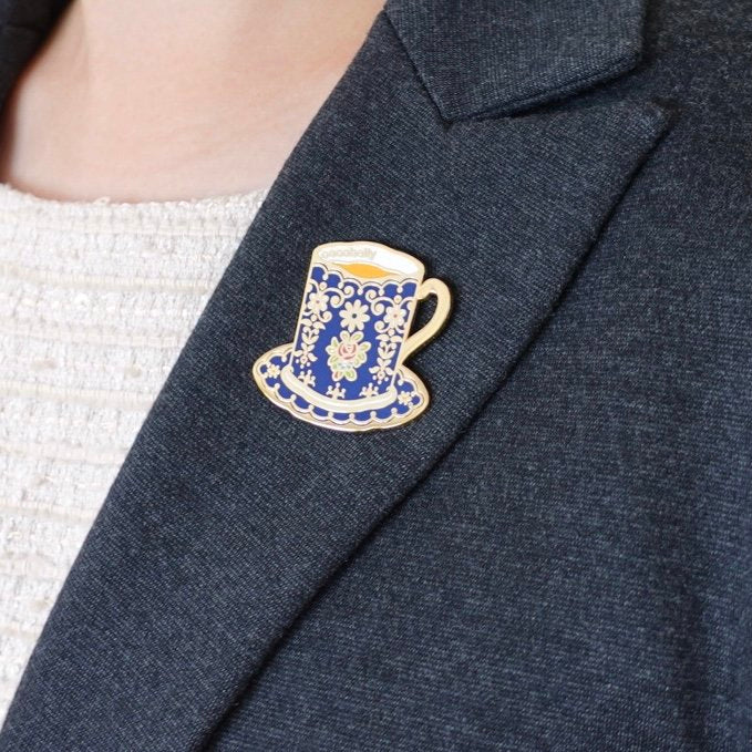 Royal Cup Enamel Pin