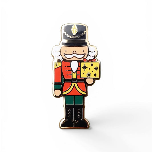 Nutcracker Holiday Premium Enamel Pin