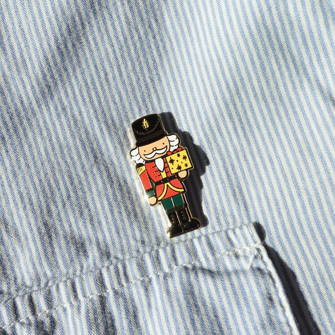Nutcracker Holiday Premium Enamel Pin