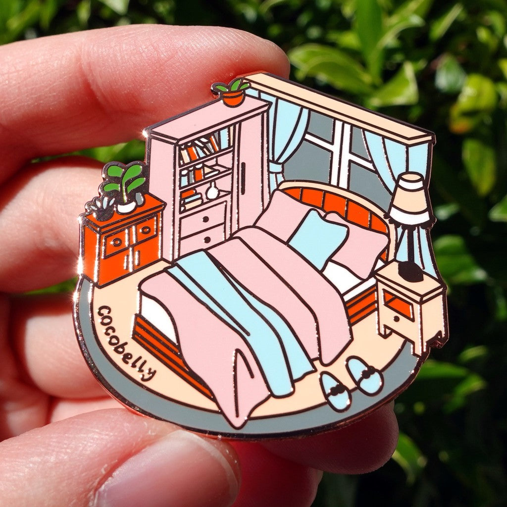 Dream Room Hard Enamel Pin