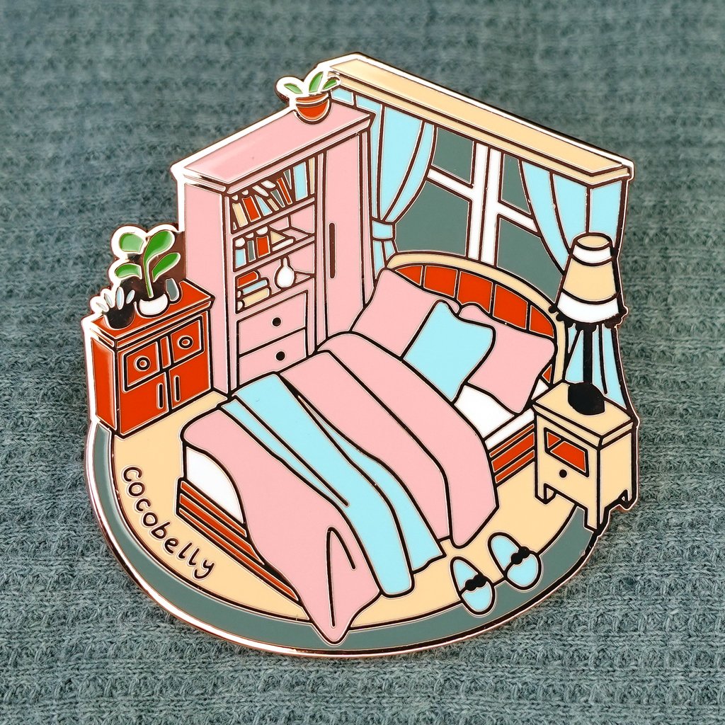 Dream Room Hard Enamel Pin