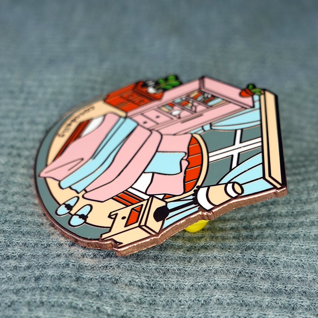 Dream Room Hard Enamel Pin